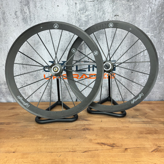 Lightweight Meilenstein T 24 Carbon Tubular Wheelset 700c Rim Brake 1195g