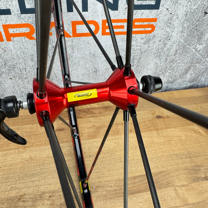 Mavic Ksyrium R-SYS SL Tracomp Alloy Rim Brake Clincher Bike Wheelset 700c 1369g