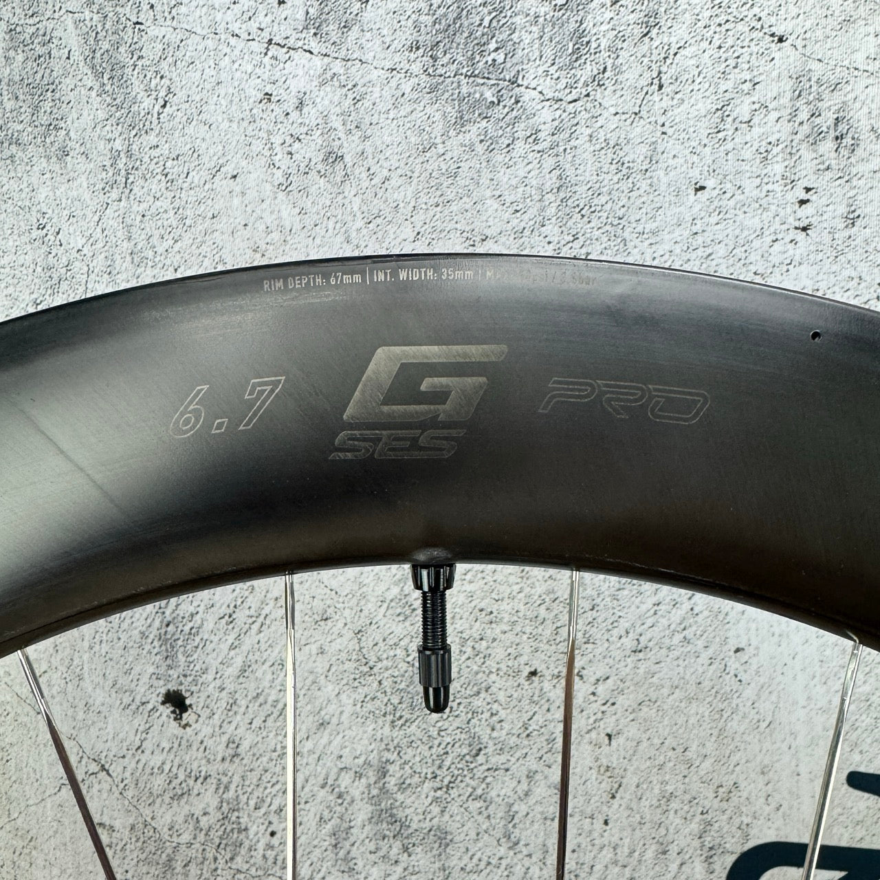 New! Enve G SES 6.7 PRO Carbon Tubeless Hookless Gravel Bike Wheelset 700c 1580g