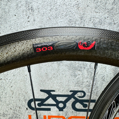 Zipp Speed Weaponry Firecrest 303 Carbon Clincher Wheelset 700c Rim Brake 1542g