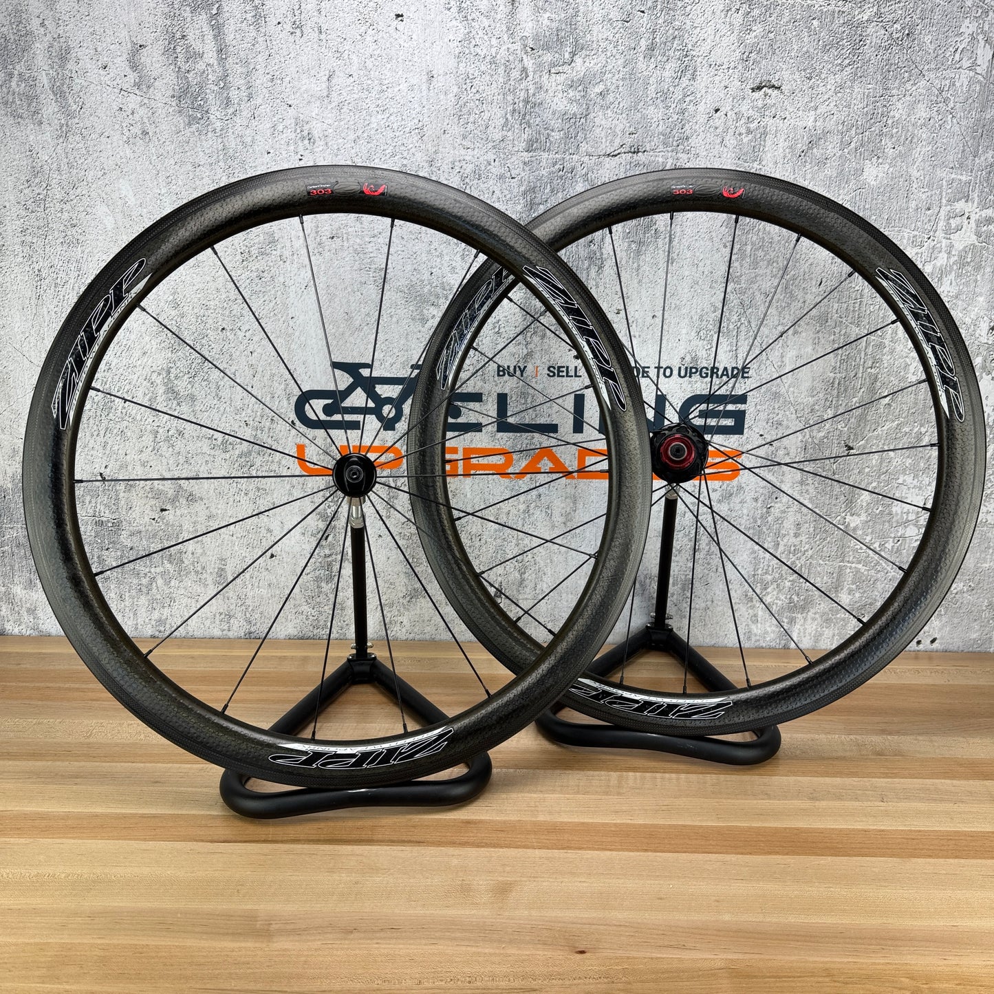 Zipp Speed Weaponry Firecrest 303 Carbon Clincher Wheelset 700c Rim Brake 1542g