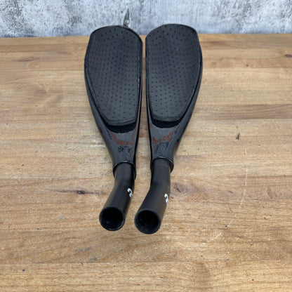 Low Mile! Tririg Scoops Ultimate Arm Cups Carbon TT/Triathlon Extensions 807g