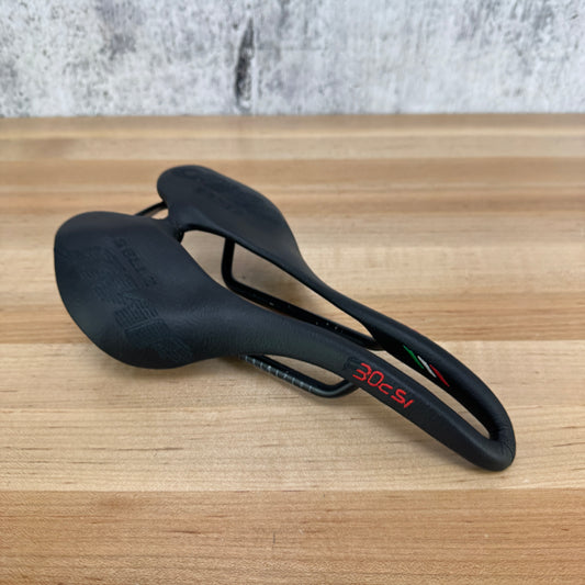 Light Use! Selle SMP F30c SL 148mm 7x7mm Alloy Rails Bike Saddle 216g