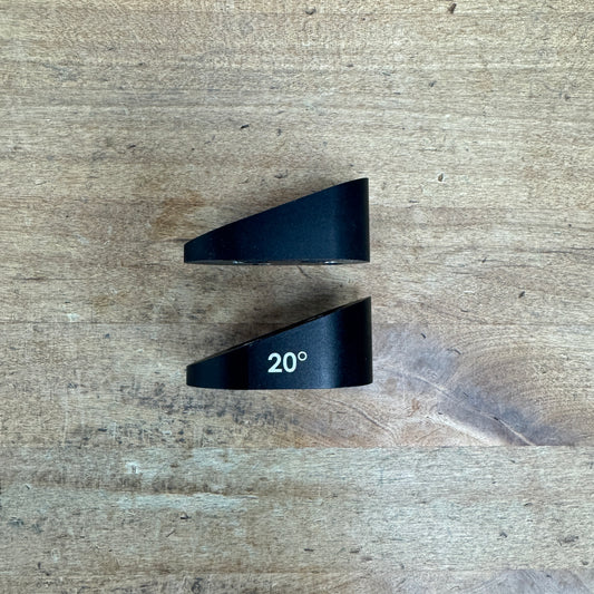 Tririg Angled Spacers for Arm Cups 20 Degree Set 60g TT/Triathlon