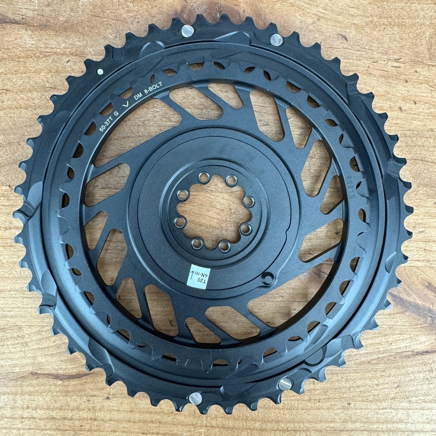 New! SRAM Red AXS D1 50/37t 8-Bolt Direct Mount 12-Speed Bike Chainrings 250g