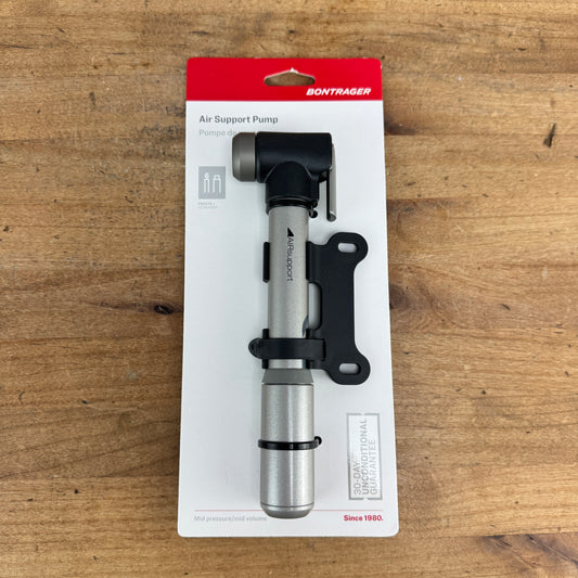 New! Bontrager Air Support Presta/Schrader Cycling Bike Mini Frame Pump MSRP $25