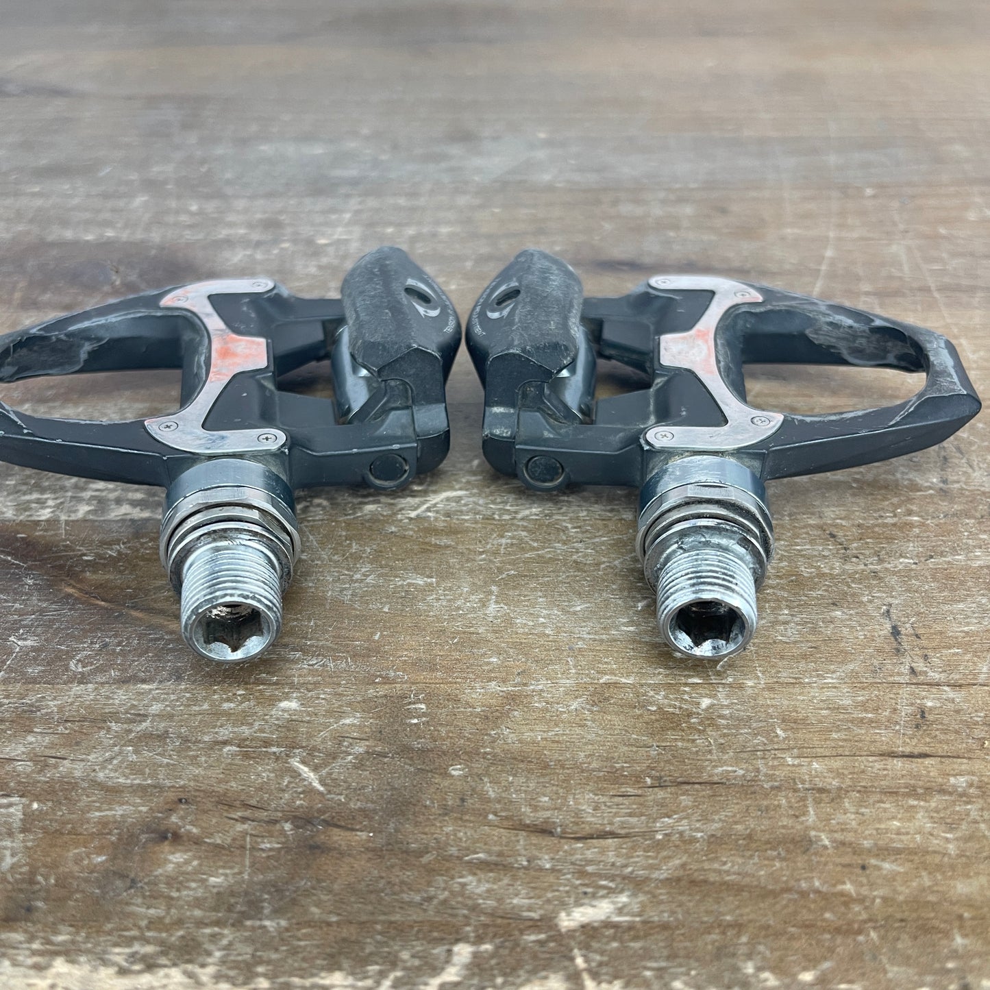 Typical Wear Shimano Dura Ace PD-7900 Carbon Road Bike Clipless Pedals 250g