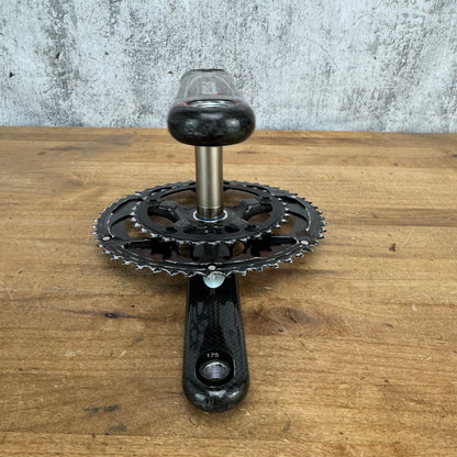 FSA K-Force 172.5mm 50/34 10-Speed 110BCD 24mm Spindle Carbon Bike Crankset 630g