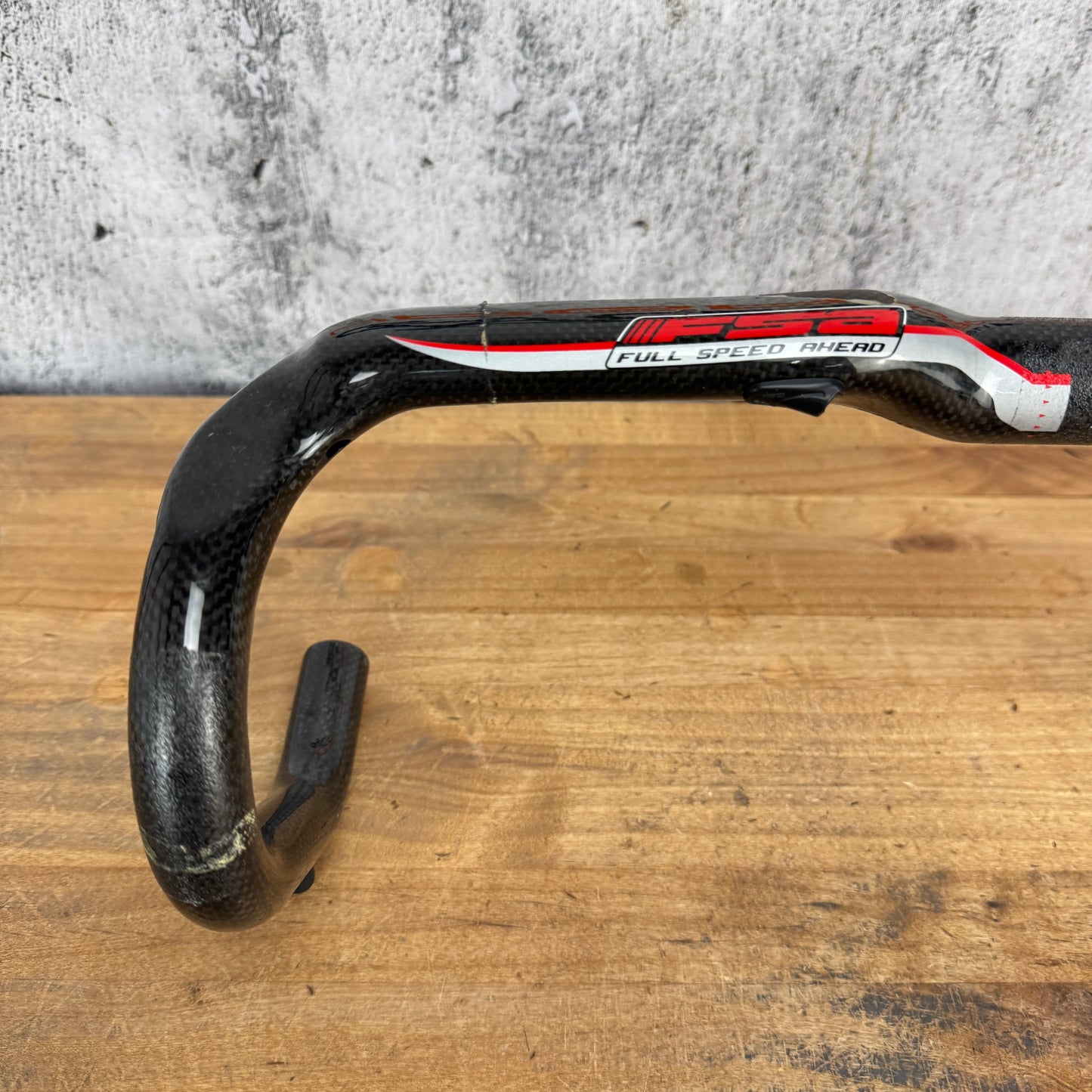 FSA K-Wing Carbon 31.8mm 42cm Internal Routing Carbon Bike Drop Handlebar 280g