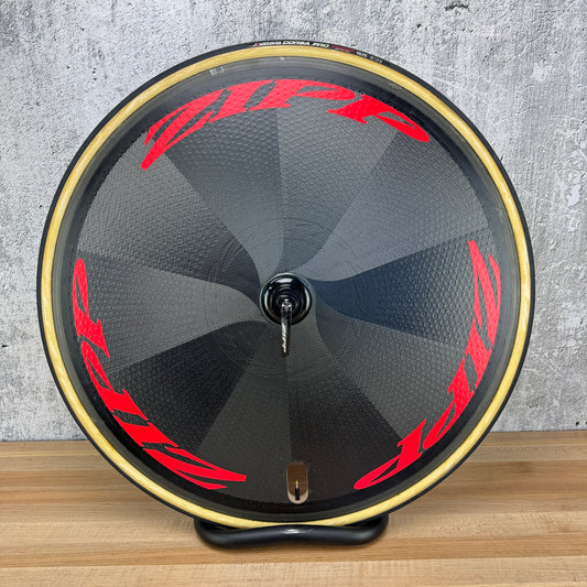 Zipp 900 Full Disc Carbon Tubular Rear Wheel 700c Rim Brake Vittoria Corsa Pro