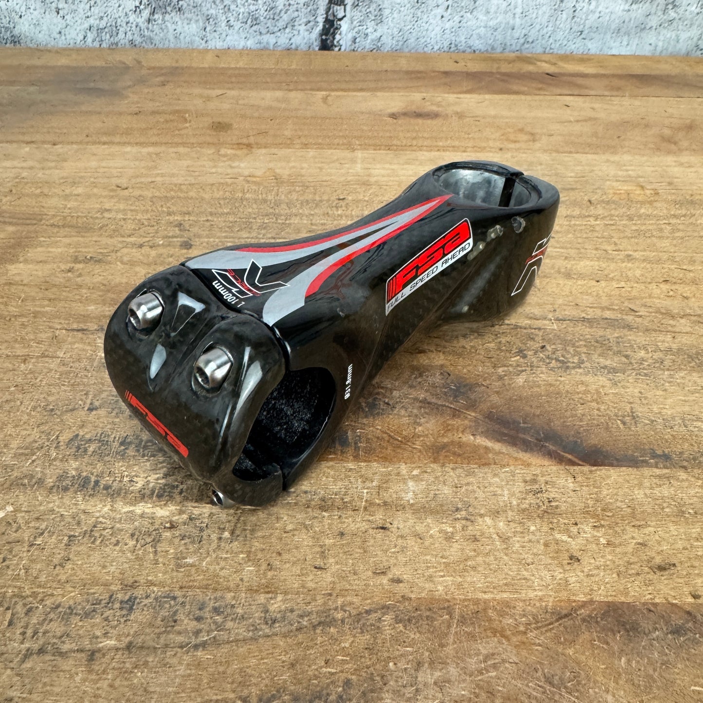 FSA K-Force Carbon 100mm 31.8mm +/-6º 1 1/8" Bike Stem 186g