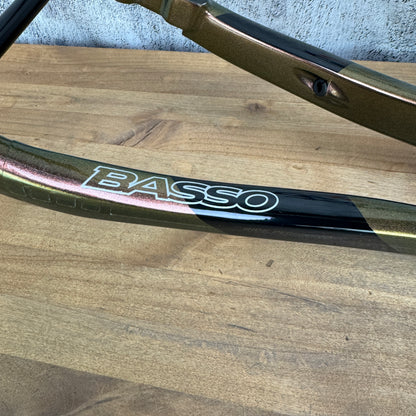 Mint! Basso Palta II Medium Carbon Gravel Disc Frameset 700c Gold Bum 2729g