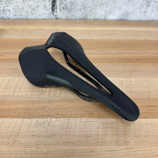 Low Mile! Selle Italia SLR L3 7x9mm Carbon Rails 145mm Bike Saddle 124g