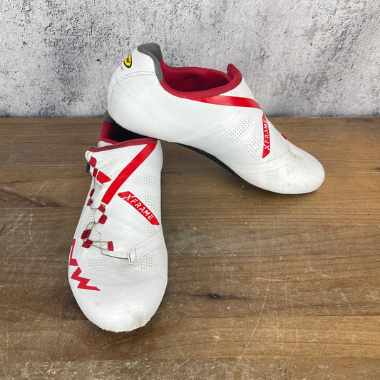 Northwave Extreme RR 42 EU Red/White Road Bike 3-Bolt Cycling Shoes
