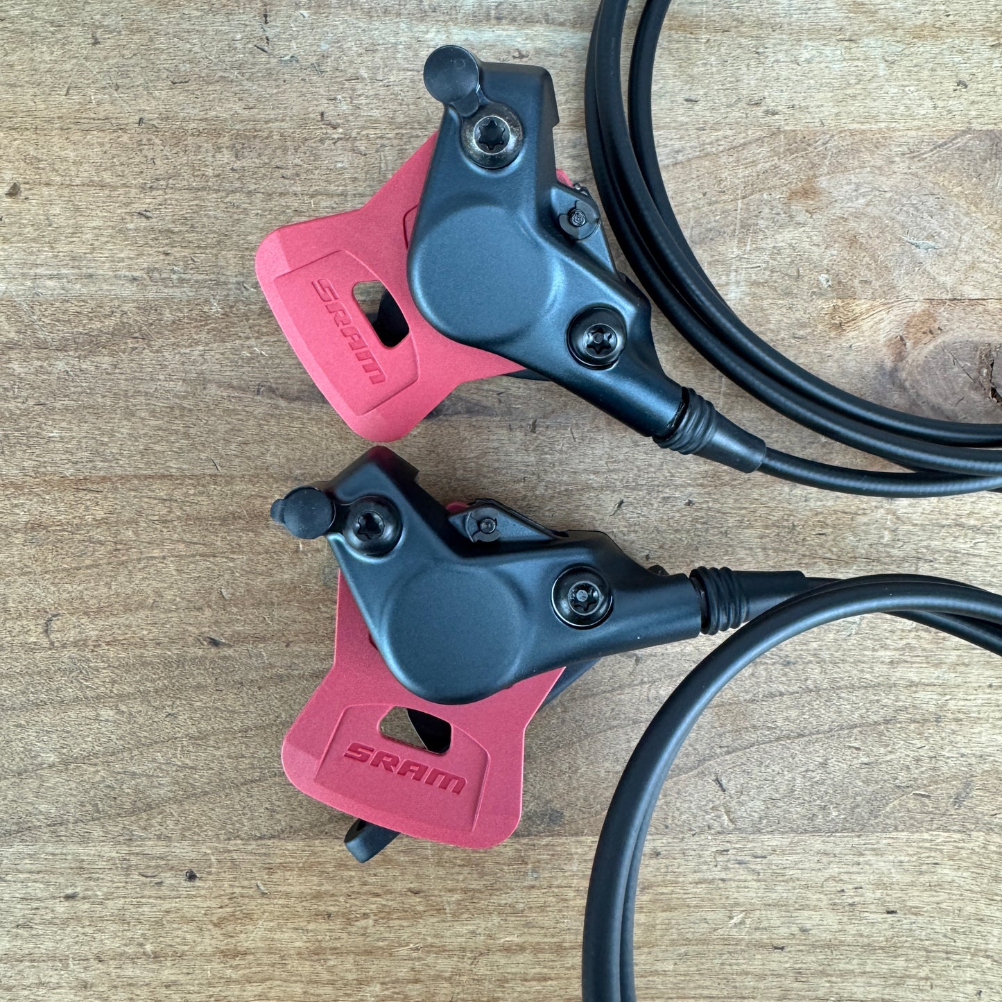 New SRAM Force AXS Flat-Mount w/Adapters and Lines Disc Brake Calipers MSRP $200