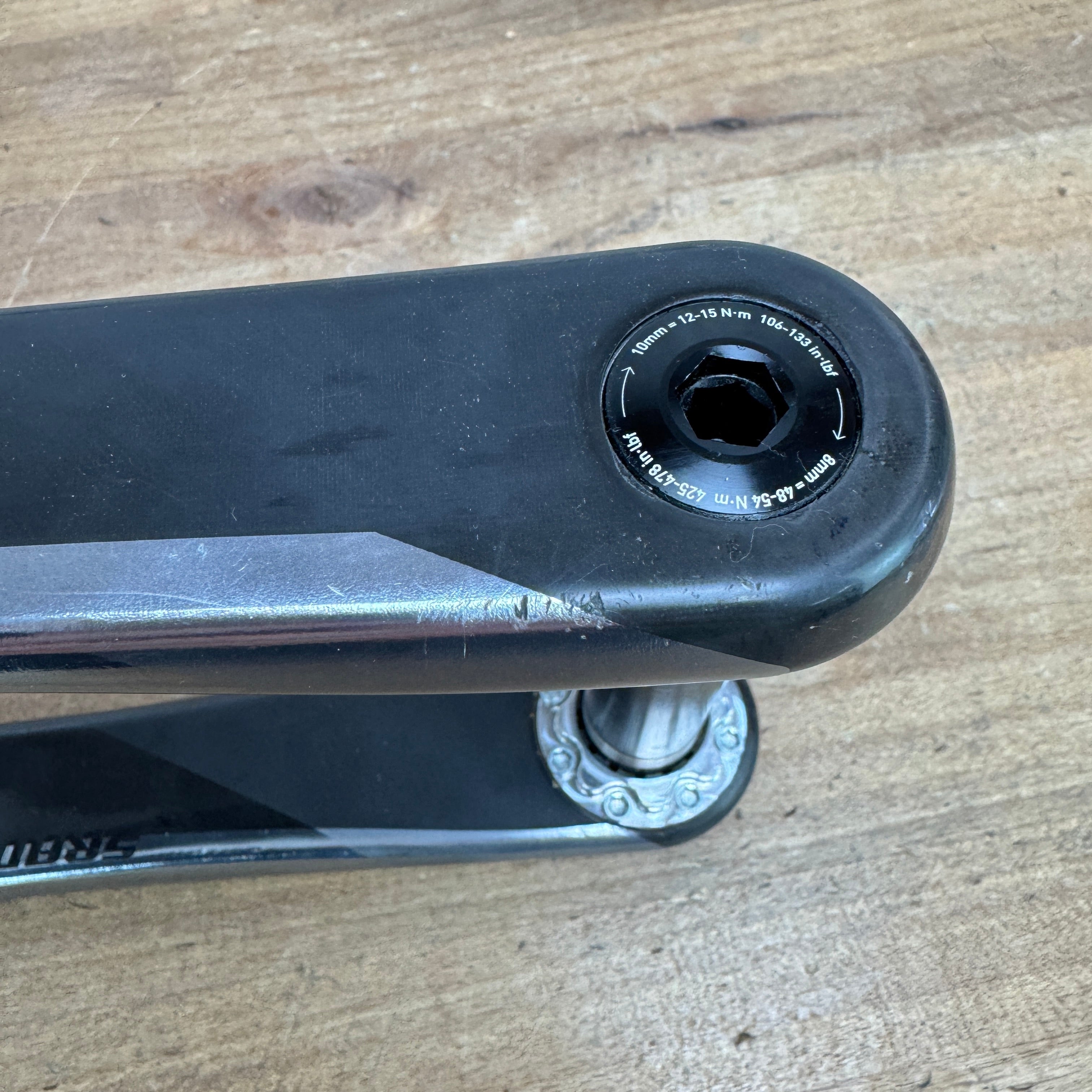 SRAM RED クランク 175mm New! SRAM Red AXS D1 175mm GXP 8-Bolt DM Carbon Bike Crankset 406g