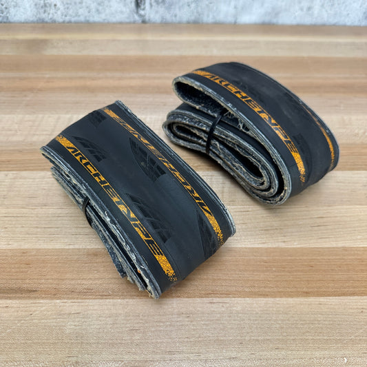 Low Mile! Pair Continental Archetype 700c x 30mm Tubeless Bike Tires