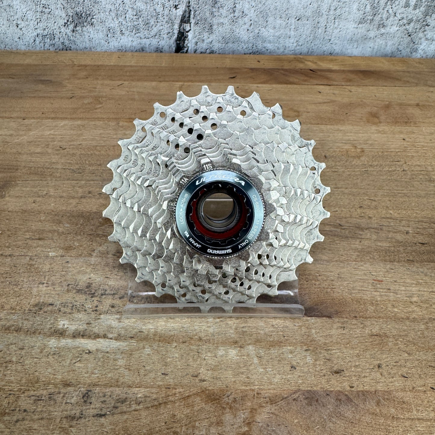 Shimano Ultegra CS-6800 11-28t 11-Speed "Light Wear" Bike Cassette 249g