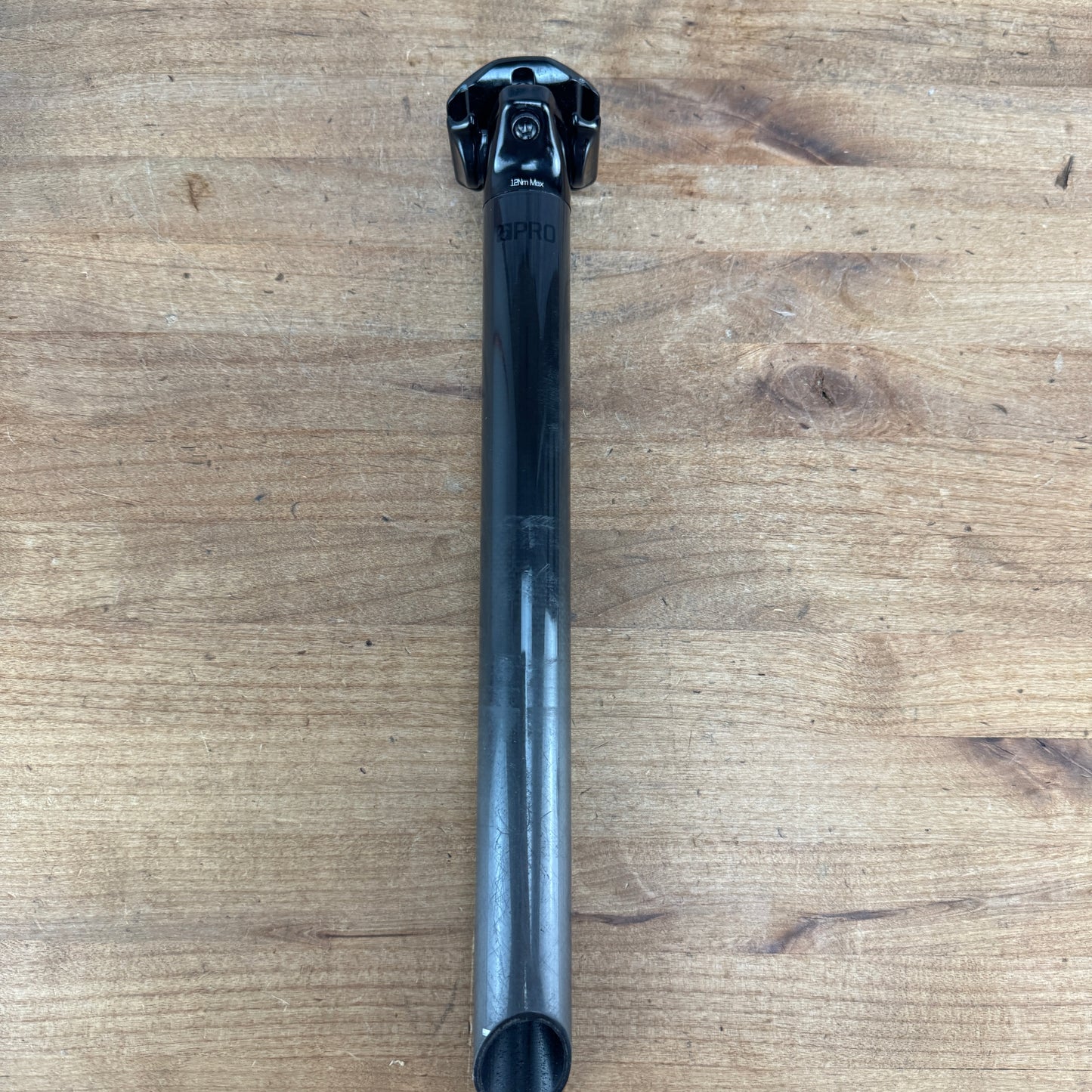 Low Mile! Bontrager Pro 300mm x 31.6mm 0mm Setback Carbon Bike Seatpost 242g
