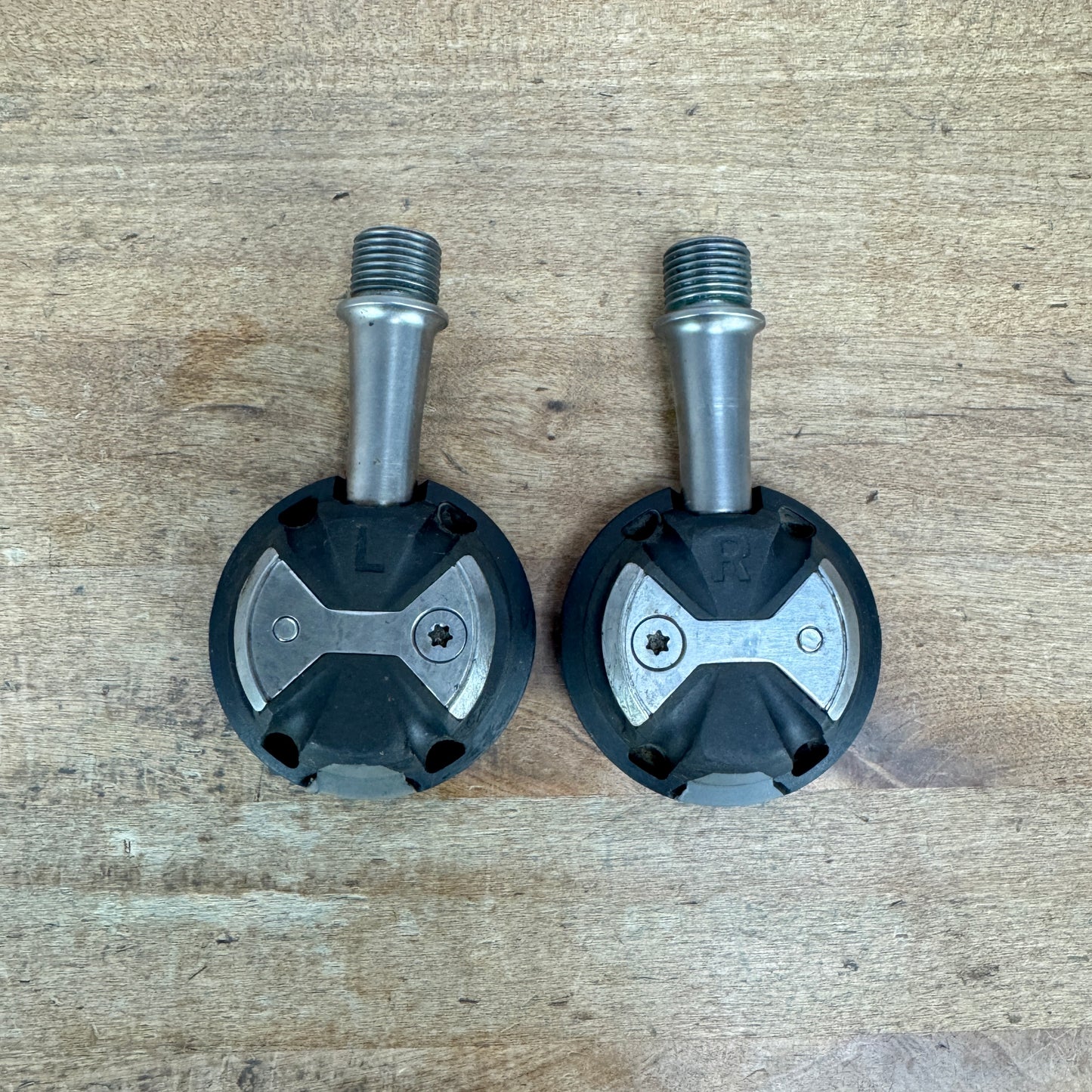 Speedplay Zero Aero Titanium 53mm Spindle Steel Bearing Bike Pedals 160g