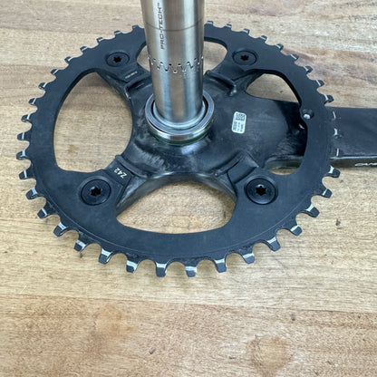 Mint! Campagnolo Ekar 172.5mm 42t 13-Speed Carbon Bike Crankset 658g