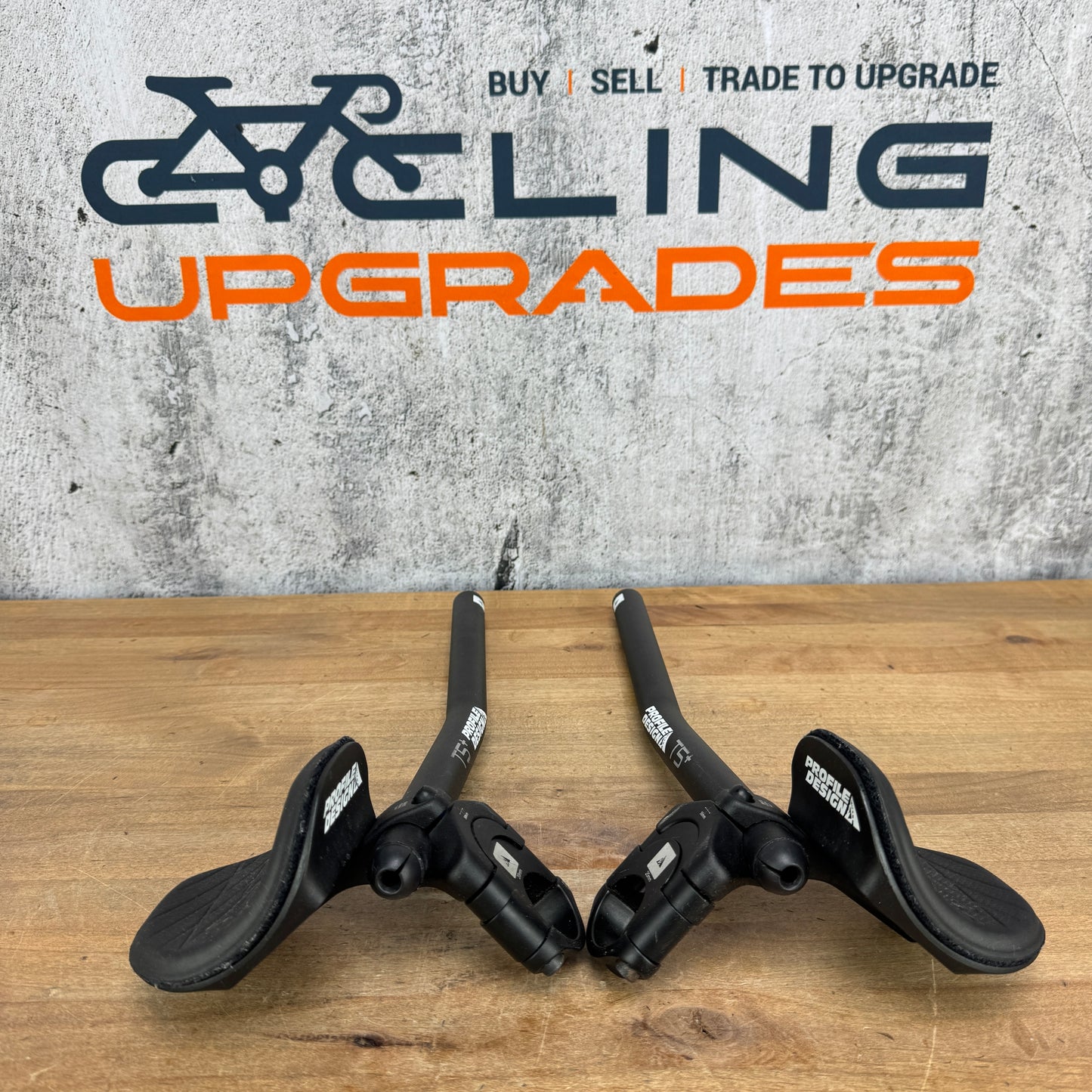 Profile Design TT/Triathlon Extensions 31.8mm Clamp-On Aero Handlebar 671g