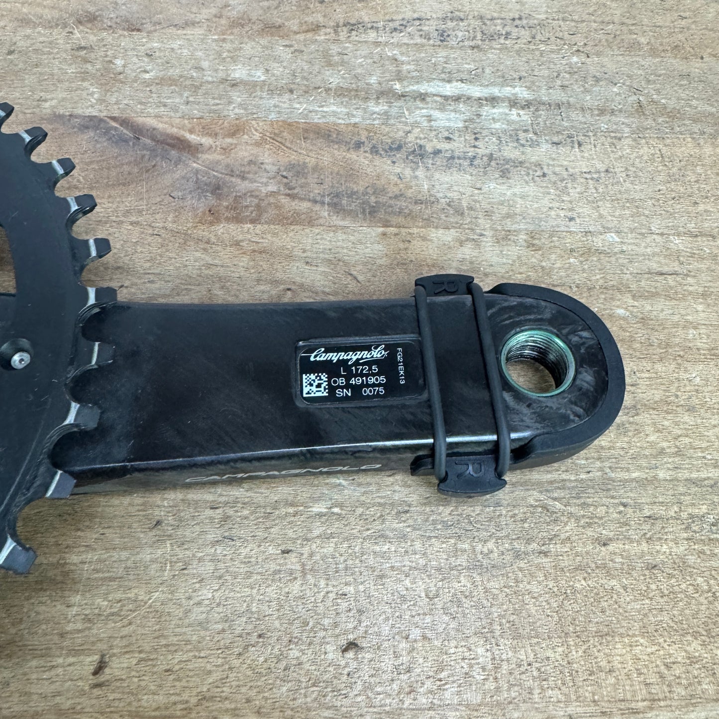 Mint! Campagnolo Ekar 172.5mm 42t 13-Speed Carbon Bike Crankset 658g