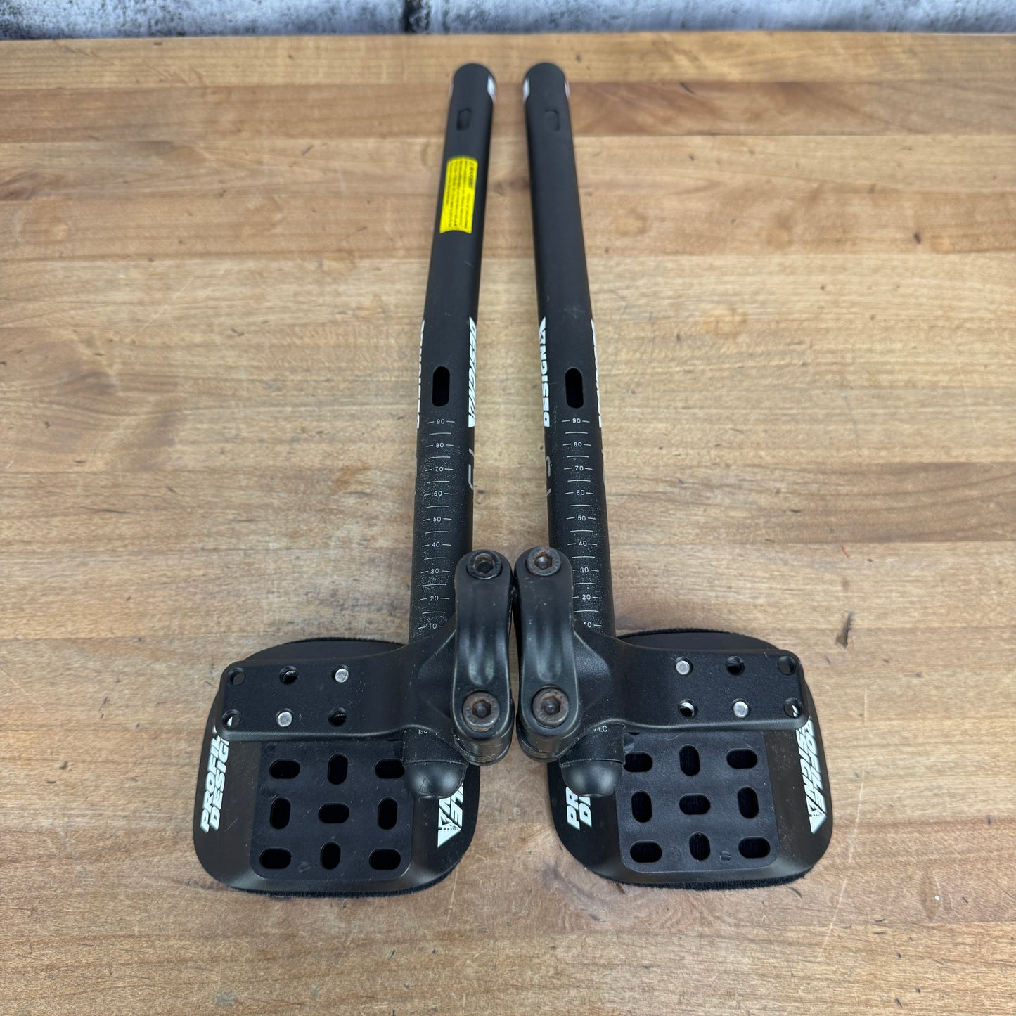 Profile Design TT/Triathlon Extensions 31.8mm Clamp-On Aero Handlebar 671g