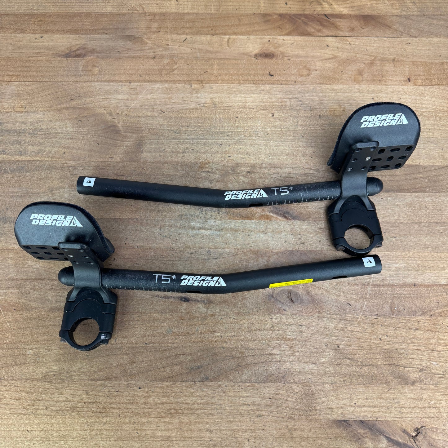 Profile Design TT/Triathlon Extensions 31.8mm Clamp-On Aero Handlebar 671g