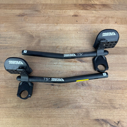 Profile Design TT/Triathlon Extensions 31.8mm Clamp-On Aero Handlebar 671g
