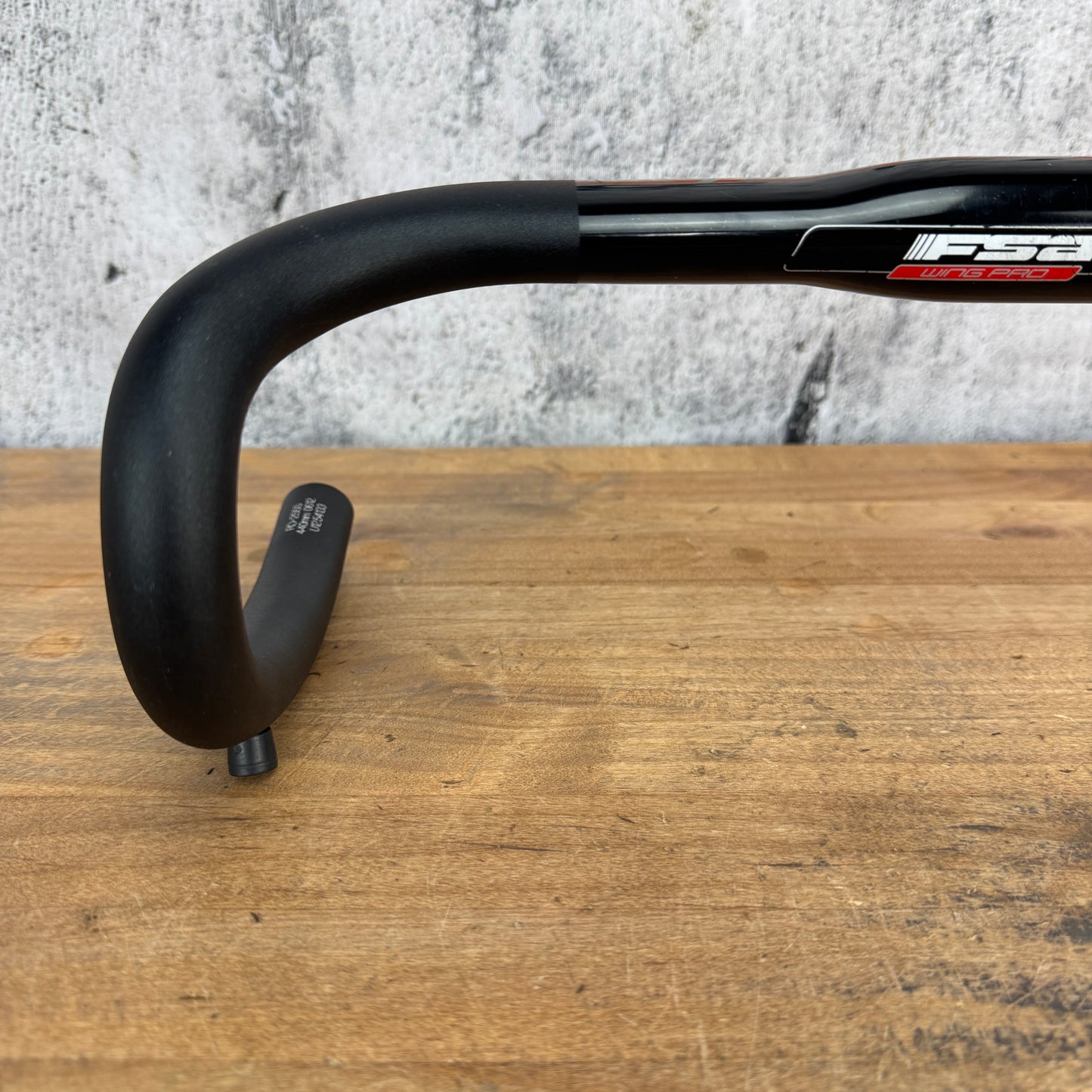 Low Mile! FSA Wing Pro Compact Alloy 44cm x 31.8mm 80mm Reach Handlebar 287g