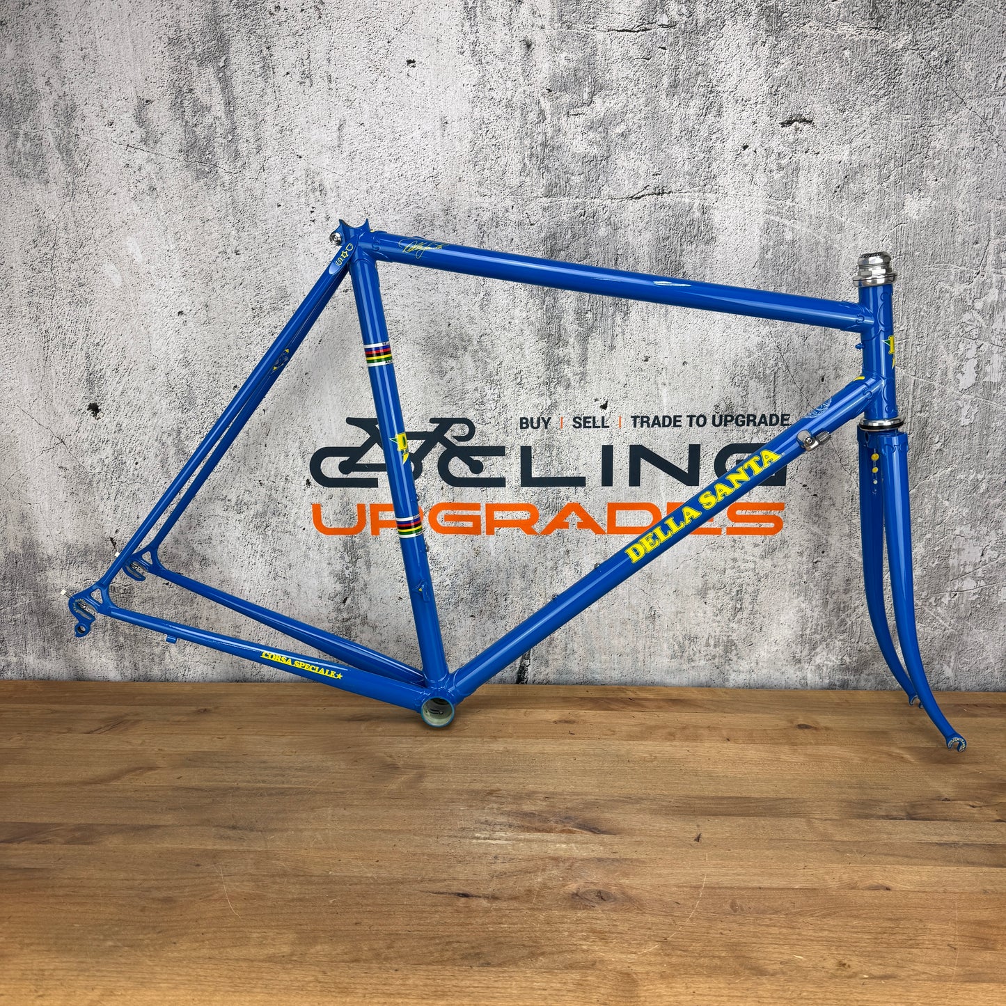 Mint Della Santa Corsa Speciale 35th Anniversary 55x57cm Rim Brake Steel Frameset
