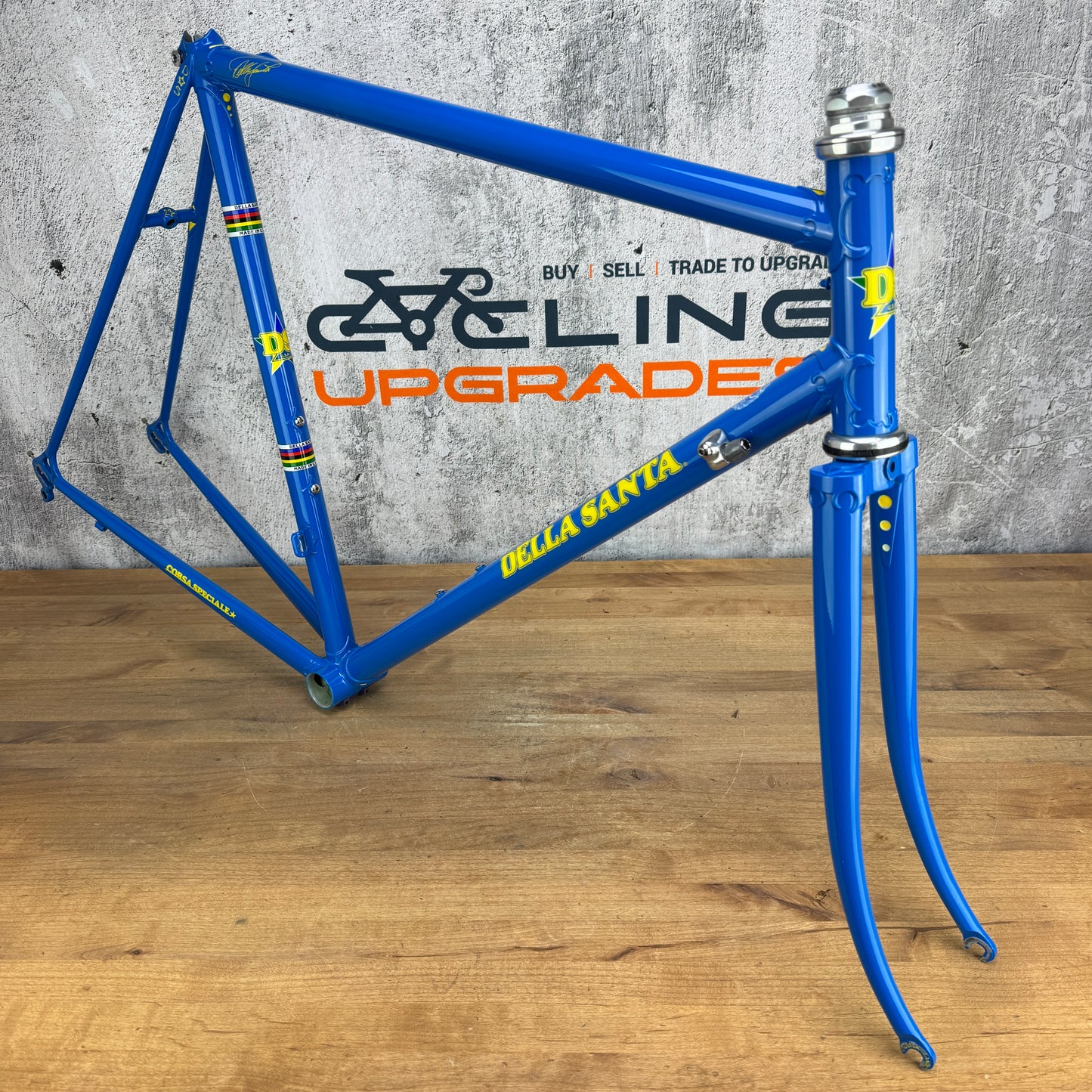 Mint Della Santa Corsa Speciale 35th Anniversary 55x57cm Rim Brake Steel Frameset
