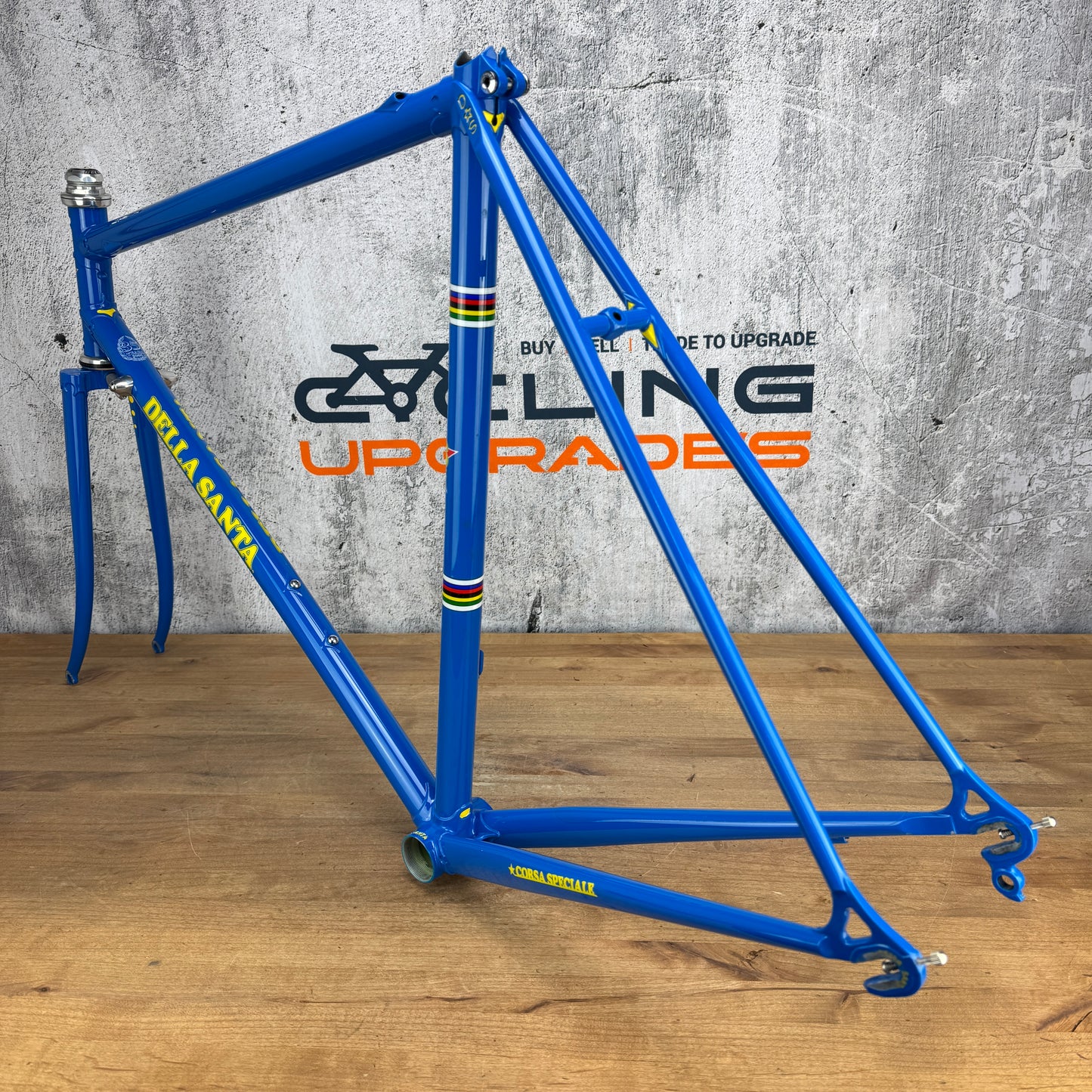 Mint Della Santa Corsa Speciale 35th Anniversary 55x57cm Rim Brake Steel Frameset
