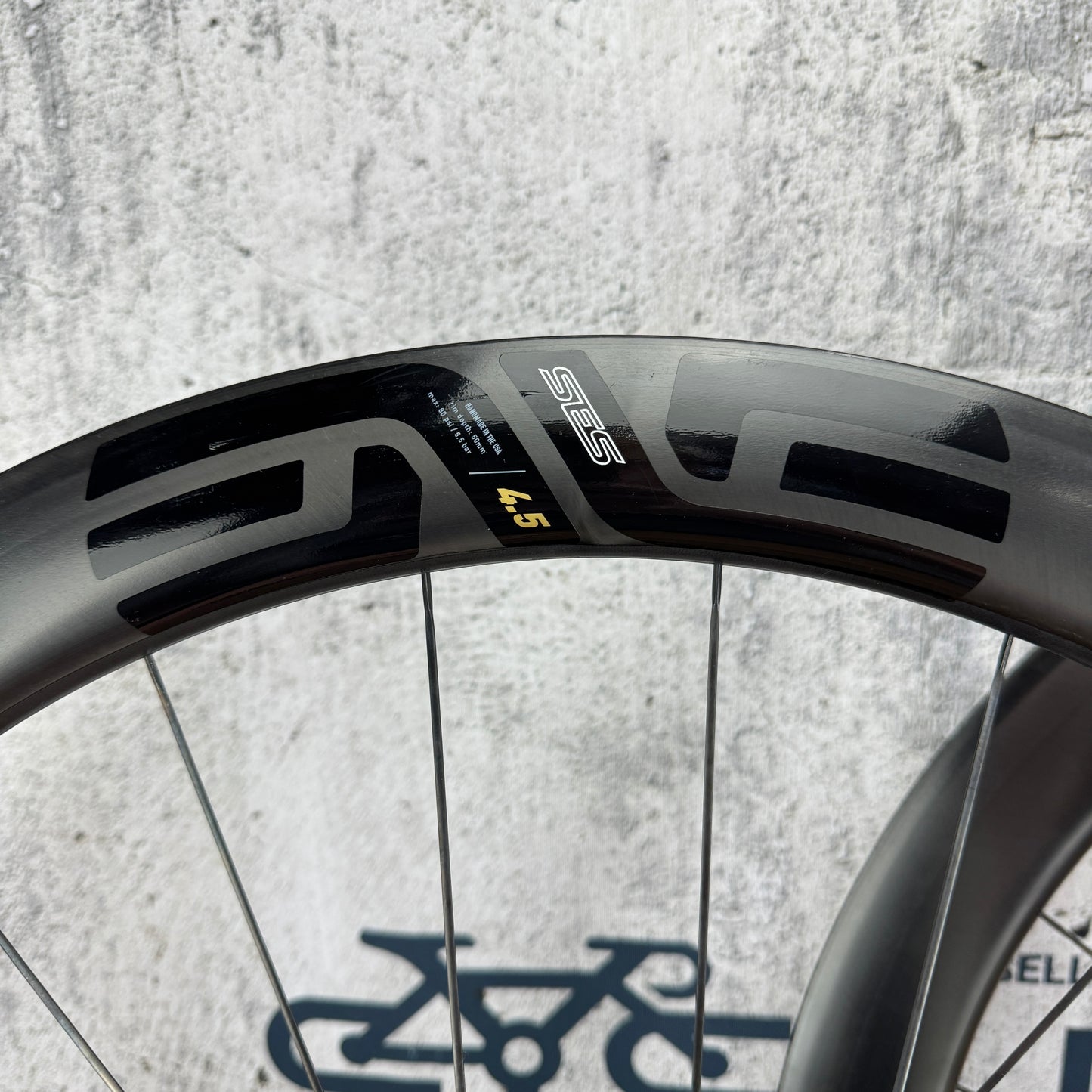 Enve SES 4.5 Innerdrive Carbon Tubeless Hookless Disc Brake Wheelset 700c 1478g