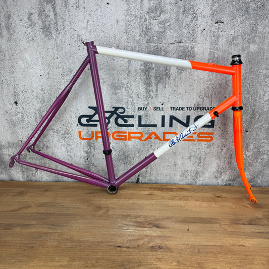 Vintage! 1994 Albert Eisentraut 56cm Rim Brake Steel Frameset 700c 2664g