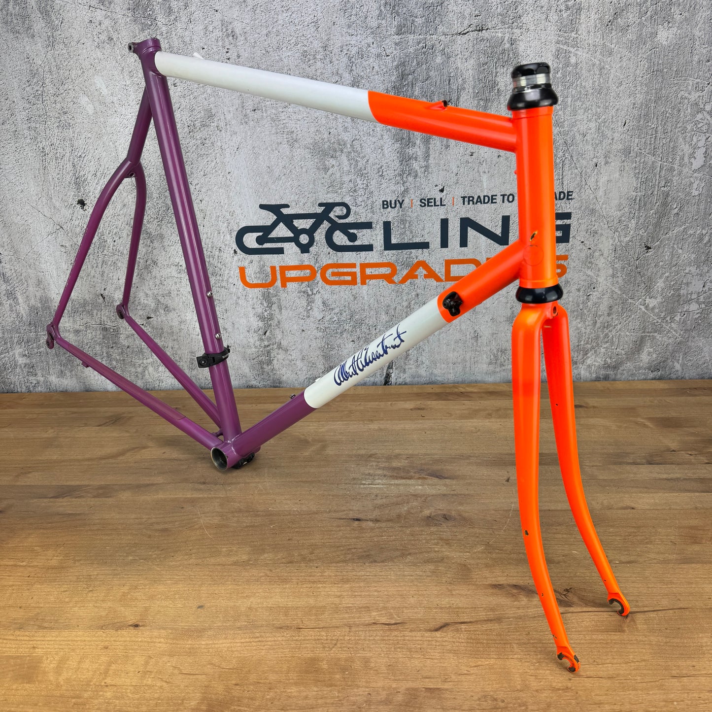 Vintage! 1994 Albert Eisentraut 56cm Rim Brake Steel Frameset 700c 2664g