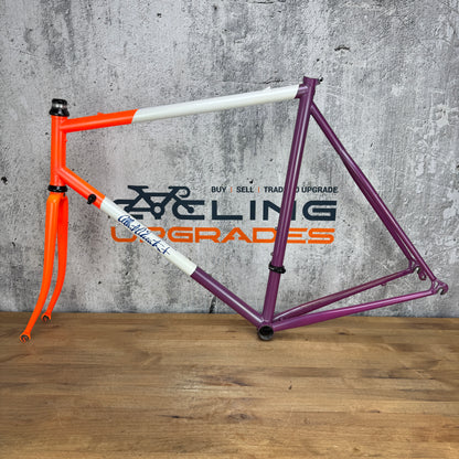 Vintage! 1994 Albert Eisentraut 56cm Rim Brake Steel Frameset 700c 2664g