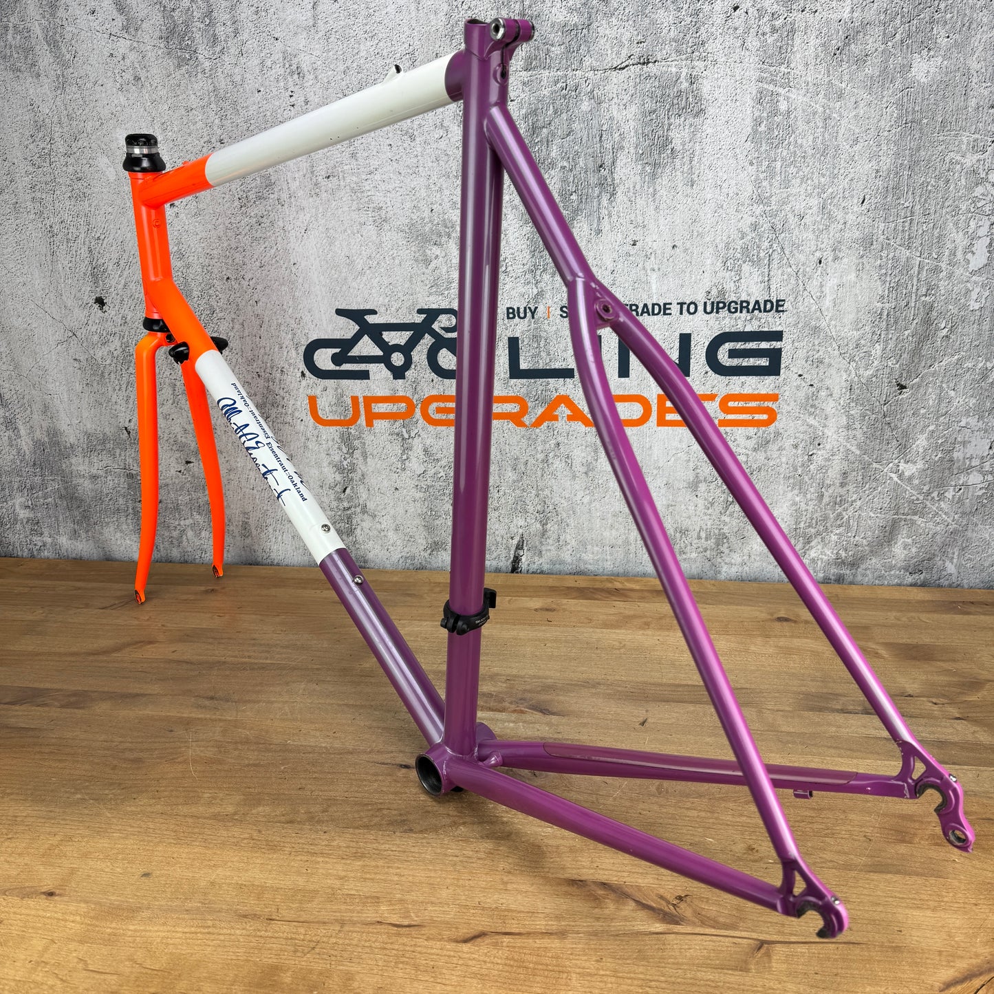 Vintage! 1994 Albert Eisentraut 56cm Rim Brake Steel Frameset 700c 2664g