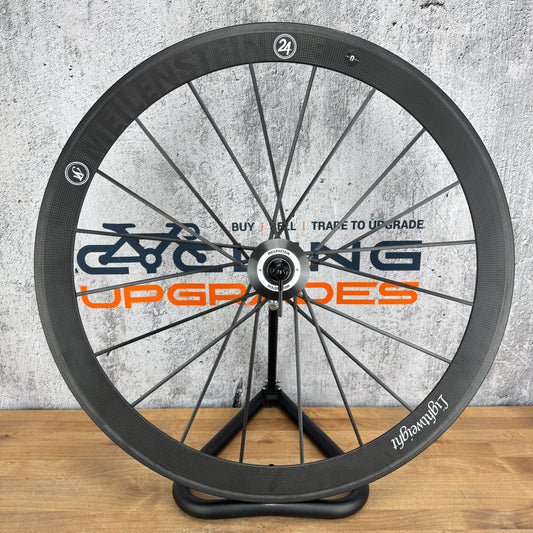 Lightweight Meilenstein 24E Carbon Clincher Rear Wheel 700c Rim Brake 738g