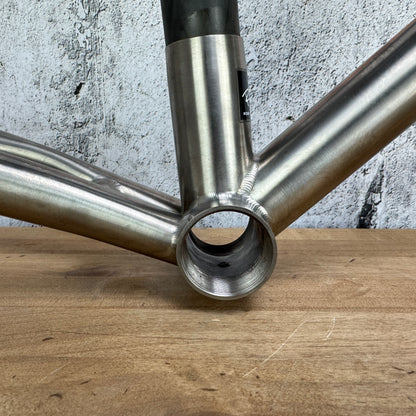 2002 Seven Cycles Odonata 51cm Rim Brake Carbon Titanium Frameset 700c 1671g