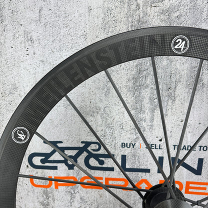 Lightweight Meilenstein 24E Carbon Clincher Rear Wheel 700c Rim Brake 738g