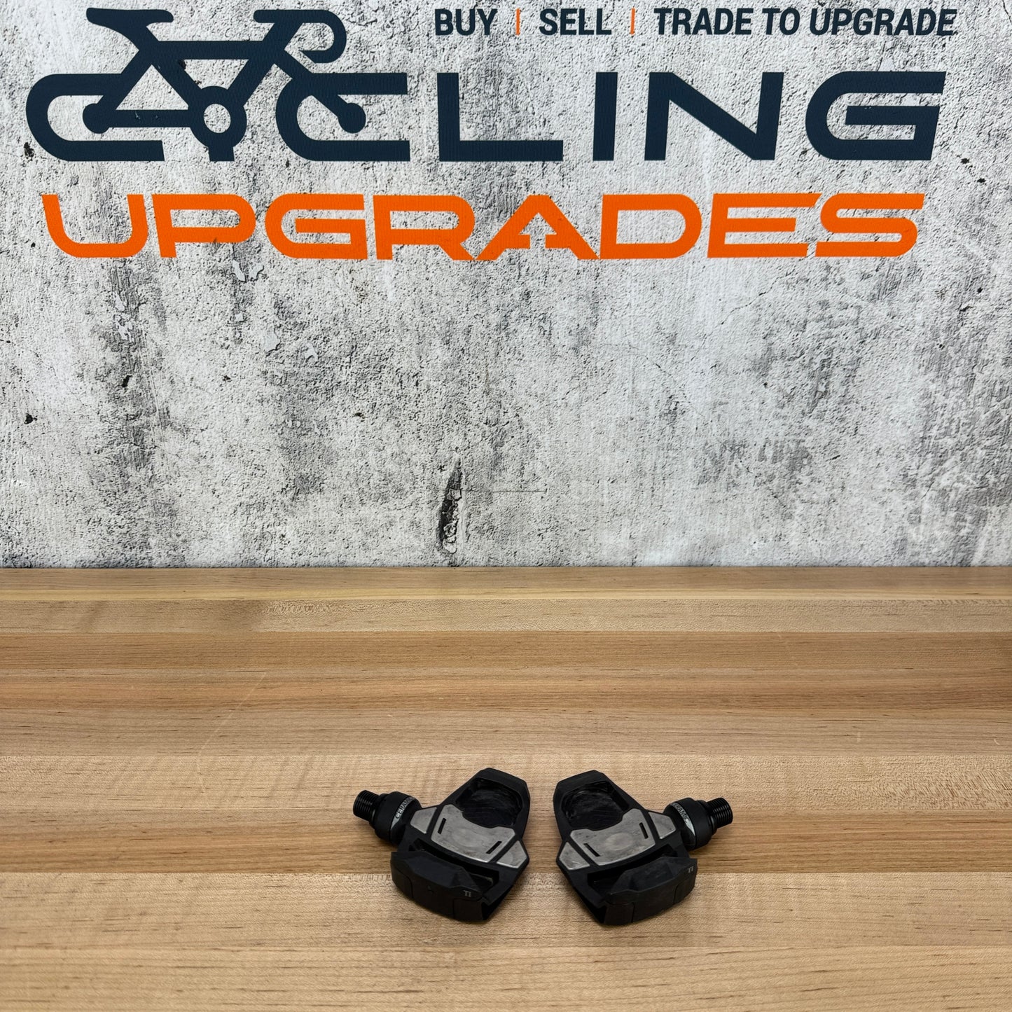 Low Mile! Look Keo Blade Carbon Ceramic Titanium Spindles Clipless Bike Pedals