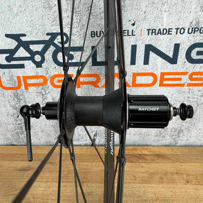 Lightweight Meilenstein 24E Carbon Clincher Rear Wheel 700c Rim Brake 738g