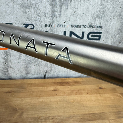 2002 Seven Cycles Odonata 51cm Rim Brake Carbon Titanium Frameset 700c 1671g