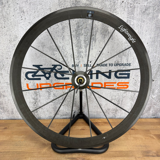 Lightweight Meilenstein Carbon Clincher Front Wheel 700c Rim Brake 547g