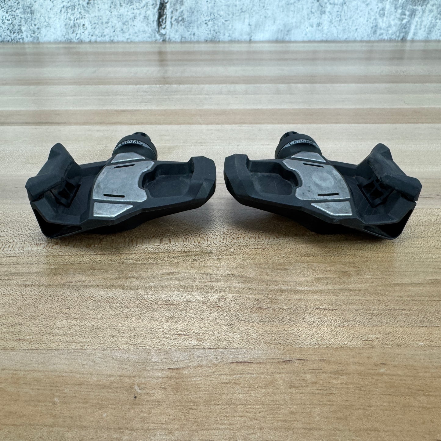 Low Mile! Look Keo Blade Carbon Ceramic Titanium Spindles Clipless Bike Pedals