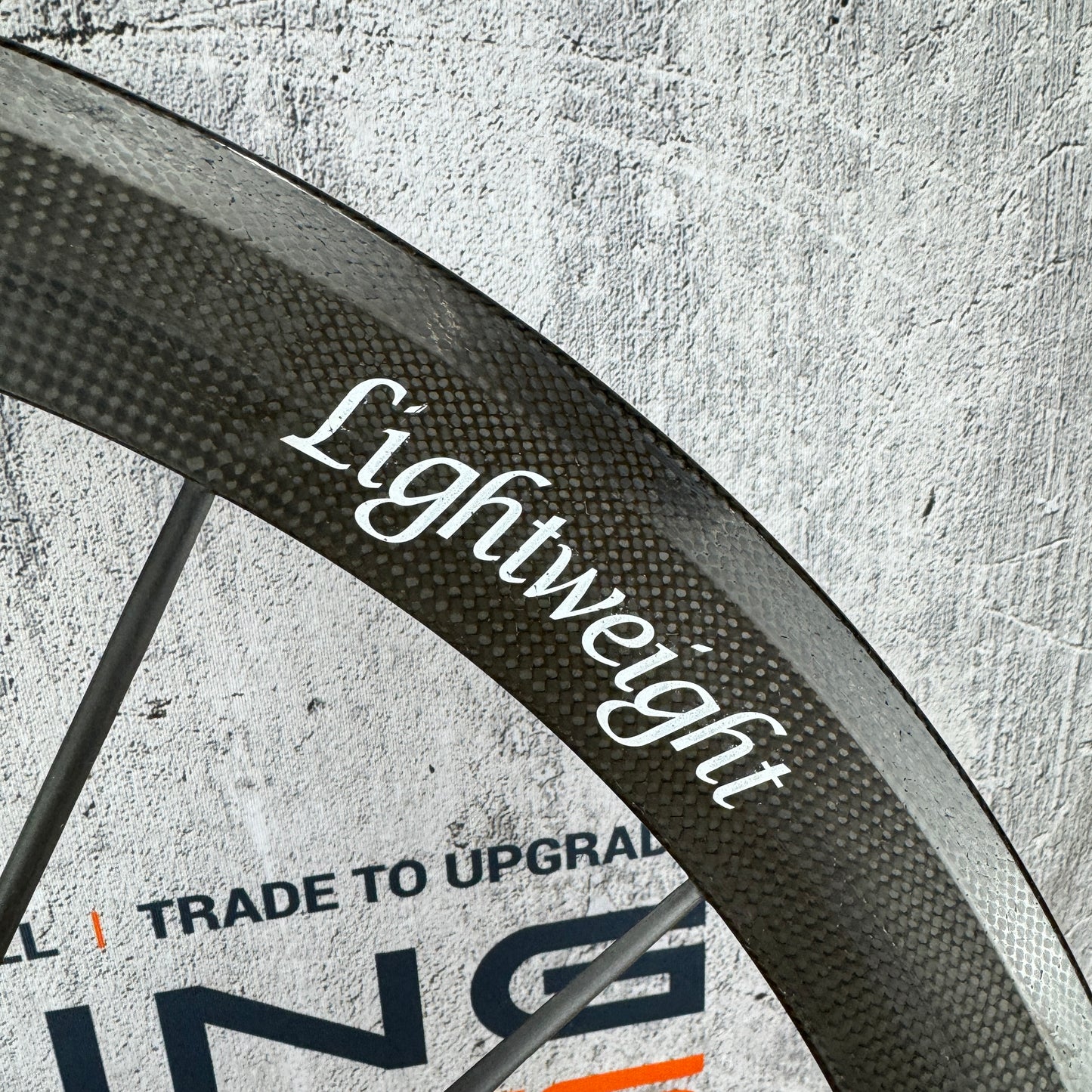 Lightweight Meilenstein Carbon Clincher Front Wheel 700c Rim Brake 547g