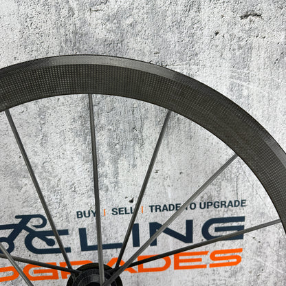 Lightweight Meilenstein Carbon Clincher Front Wheel 700c Rim Brake 547g