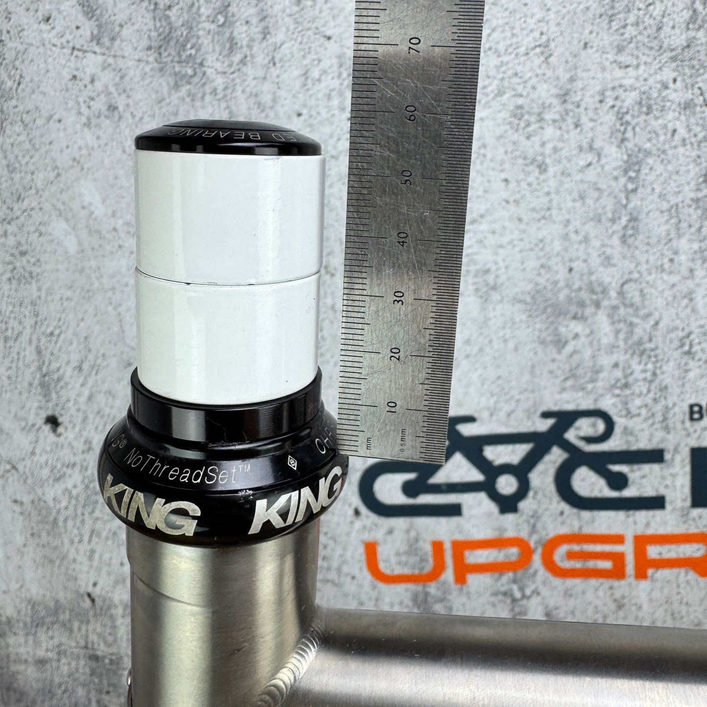 2002 Seven Cycles Odonata 51cm Rim Brake Carbon Titanium Frameset 700c 1671g